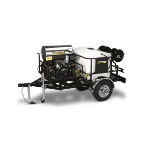 Kärcher 3500E Trailer Package with HDS 4.7/35 Pe Cage (electric brakes)